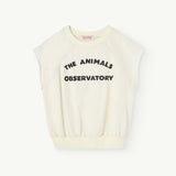 The Animals Observatory :: Squab Kid Top White Logo