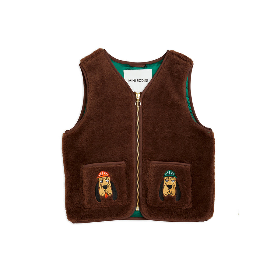 Mini Rodini :: Bloodhound Faux Fur Vest