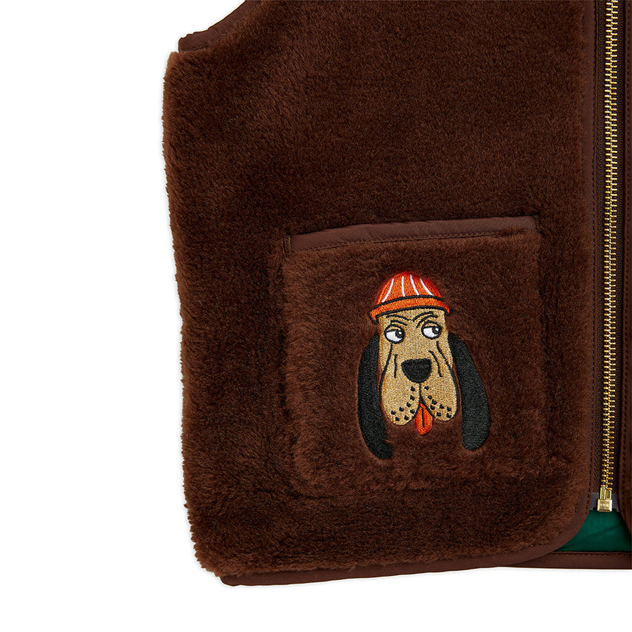 Mini Rodini :: Bloodhound Faux Fur Vest