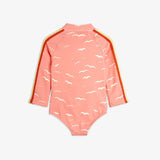 [Pre-Order] Mini Rodini :: Seagull aop ls swimsuit