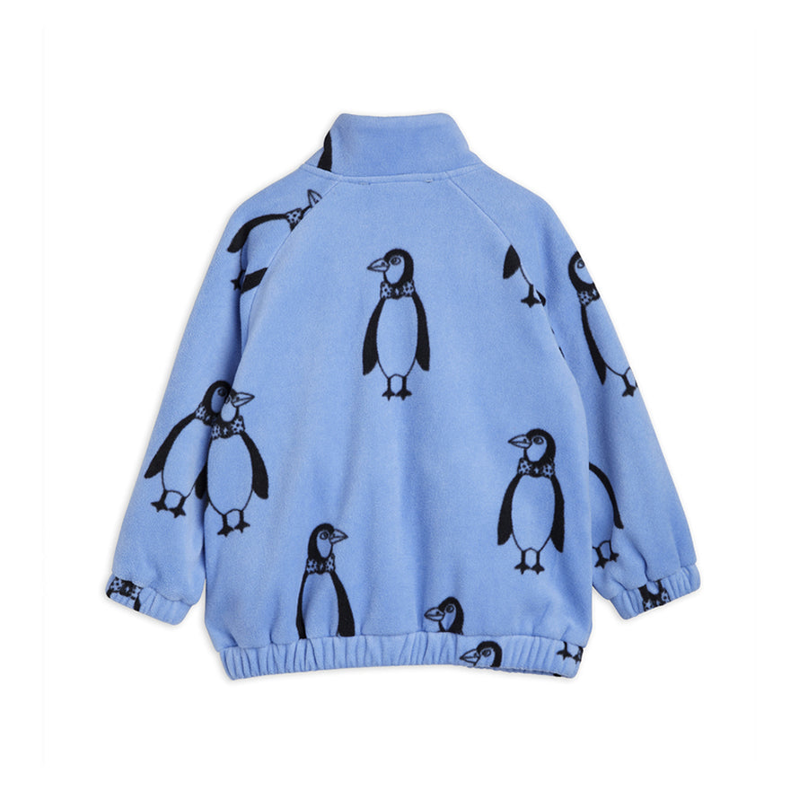 Mini Rodini :: Penguin Fleece Jacket Blue