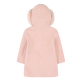 Bobble Babies :: Thea Cashmere Coat With Fur Pocket Blush
