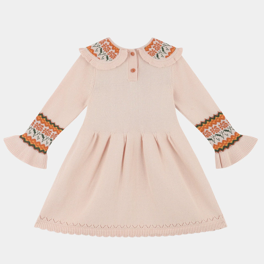 Happyology :: Ellabella Knitted Dress Creme Brulee