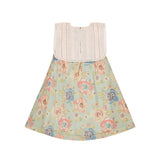 Bachaa -  Azur Dress Watercolor Print