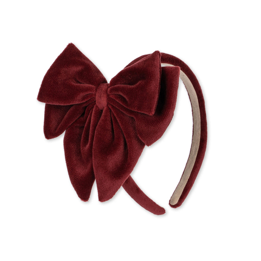Konges Sloejd :: Velvet Bowie Hairbrace Big Red