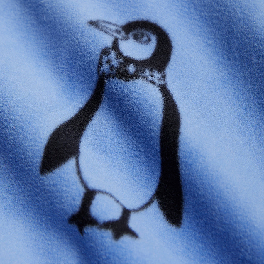 Mini Rodini :: Penguin Fleece Jacket Blue