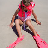 Sunnylife :: Kids Snorkel Set Small Melody The Mermaid Pink