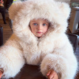 [Pre-Order] Mi Loves :: Little Bear Bomber Jacket Ivory