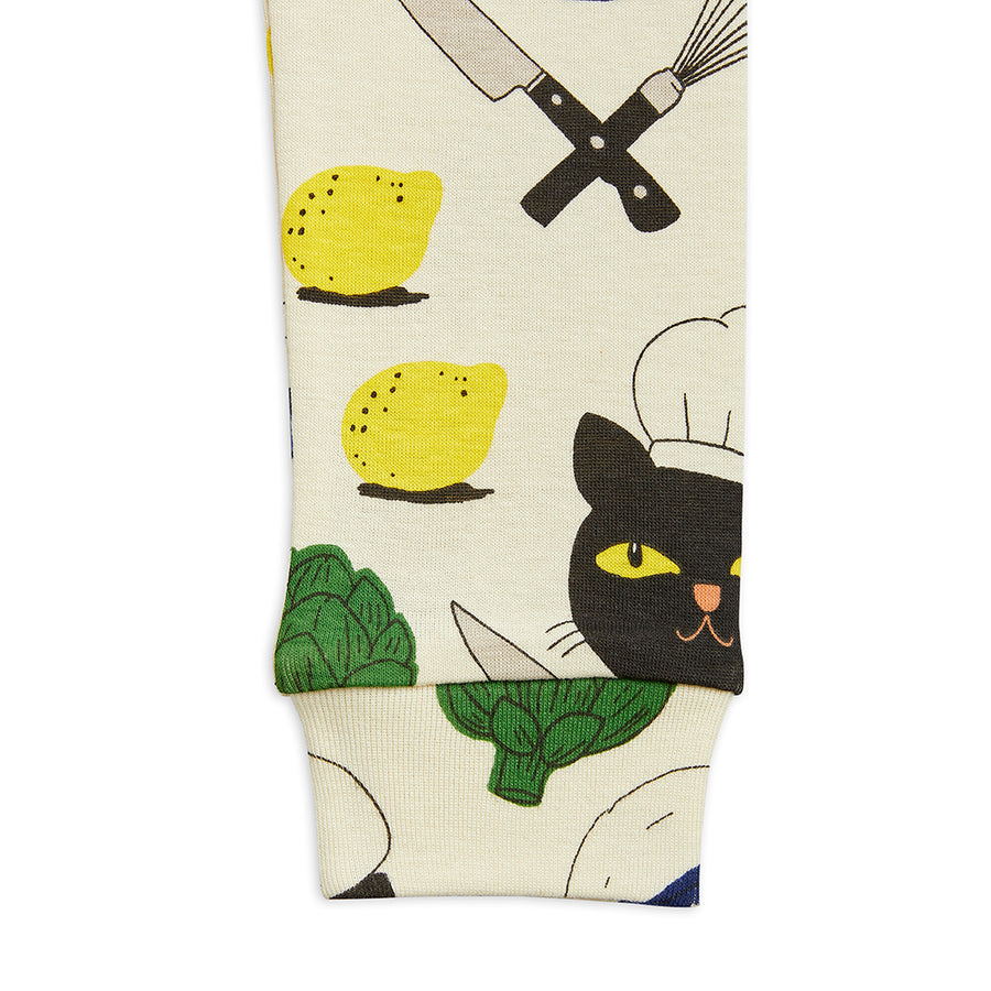 Mini Rodini :: Chef Cat Aop Leggings Multi