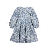 Mipounet :: Clementine Jacquard Dress Blue