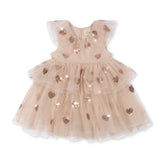 Konges Sloejd :: Yvonne Heart Sequins Dress Yvonne Heart Sequins Dress