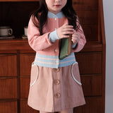 Mes Kids Des Fleurs :: Denim Skirt Pink