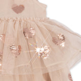 Konges Sloejd :: Yvonne Heart Sequins Dress Yvonne Heart Sequins Dress