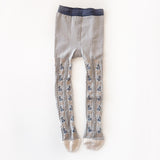 Collegien :: Marie Cerise Tights Gris Perle 105