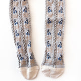 Collegien :: Marie Cerise Tights Gris Perle 105