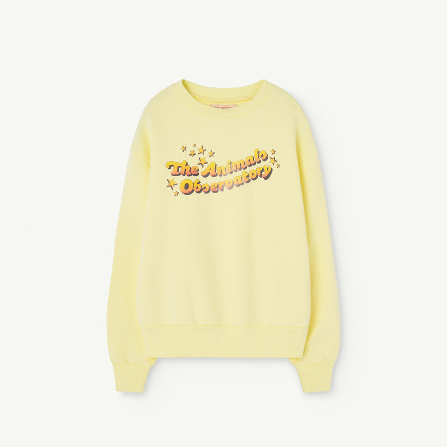 The Animals Observatory :: Bear Kids Sweatshirt Soft Yellow The Animals Observatory