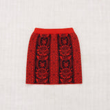 Misha And Puff :: Jacqueline Skirt Red Flame Damask