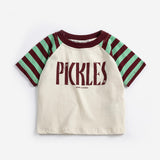 [Coming Soon] Bobo Choses :: 
Spicy Pickles Raglan T-Shirt-Baby