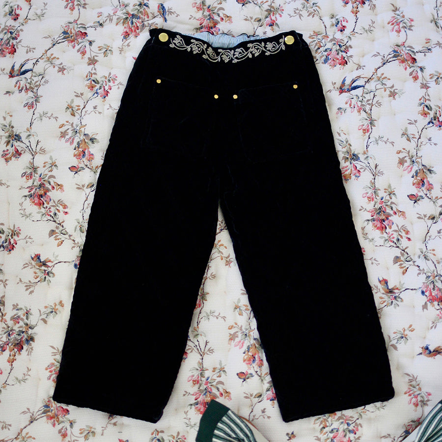 Bonjour Diary :: Pants Black Velvet