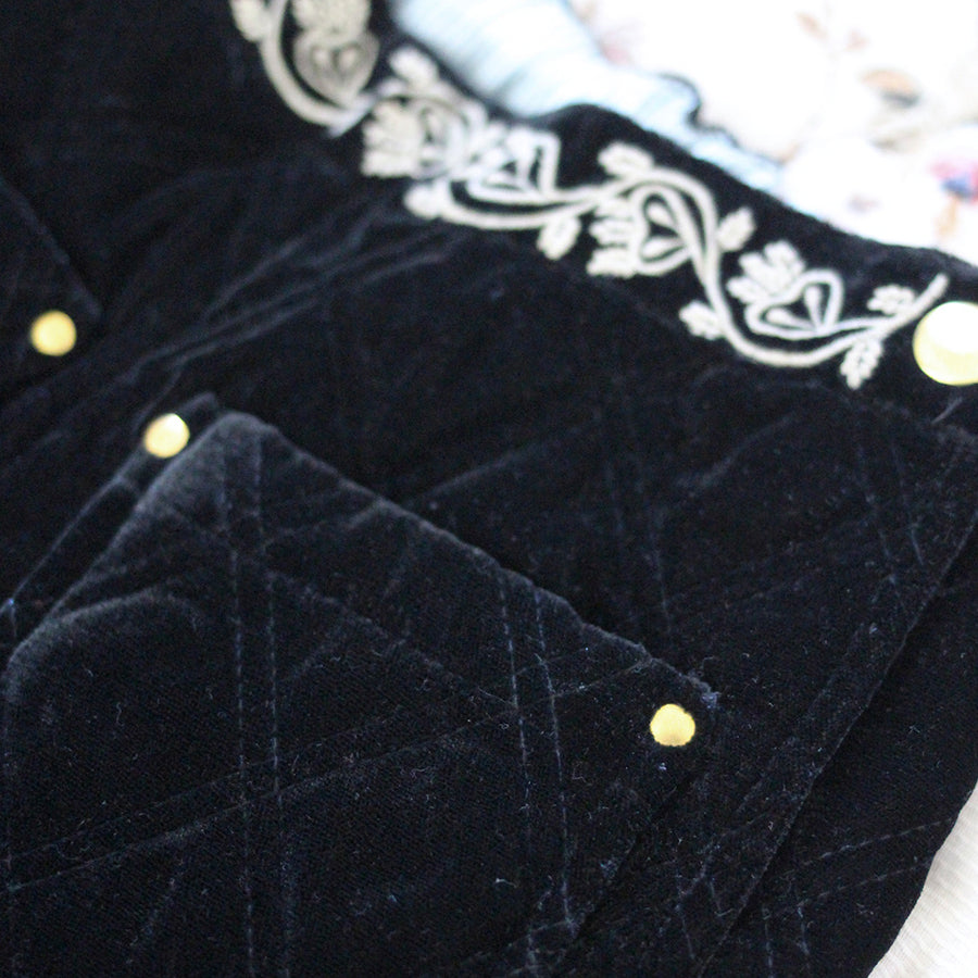 Bonjour Diary :: Pants Black Velvet