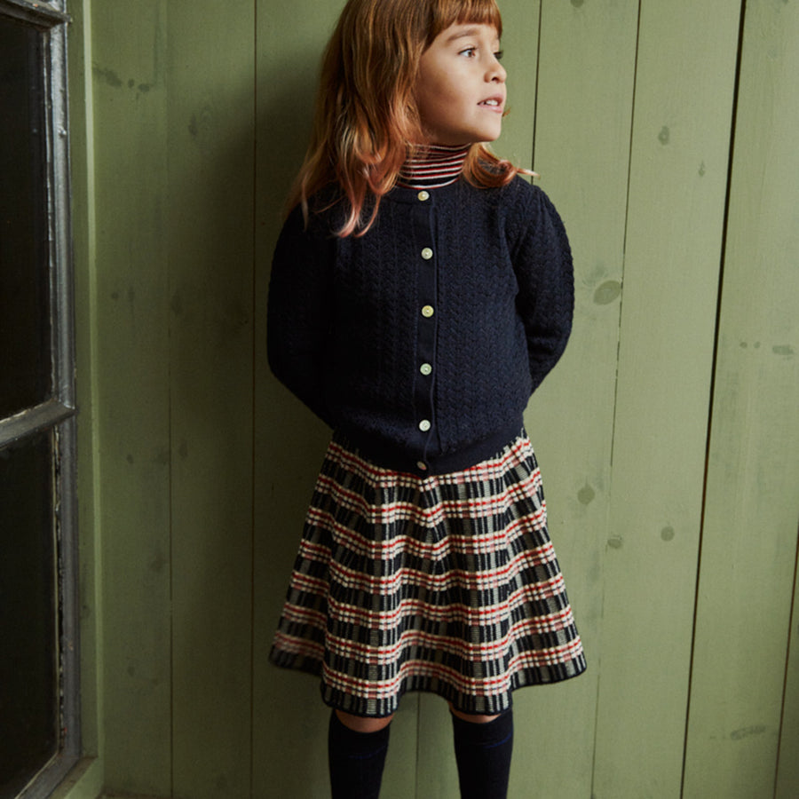 Fub :: Rib Skirt Dark Navy