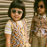 Misha And Puff :: Crochet Canyon Vest Viola Space Dye