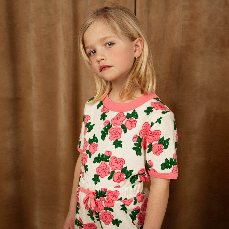Mini Rodini :: Roses Aop Trousers