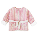 Louise Misha :: Jacket Teliani Fuchsia Tartan Joy