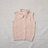 Mes Kids Des Fleurs :: Bow Tie Knitwear Pink