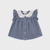 Louisiella :: Baby Hansely Blouse Deep Blue