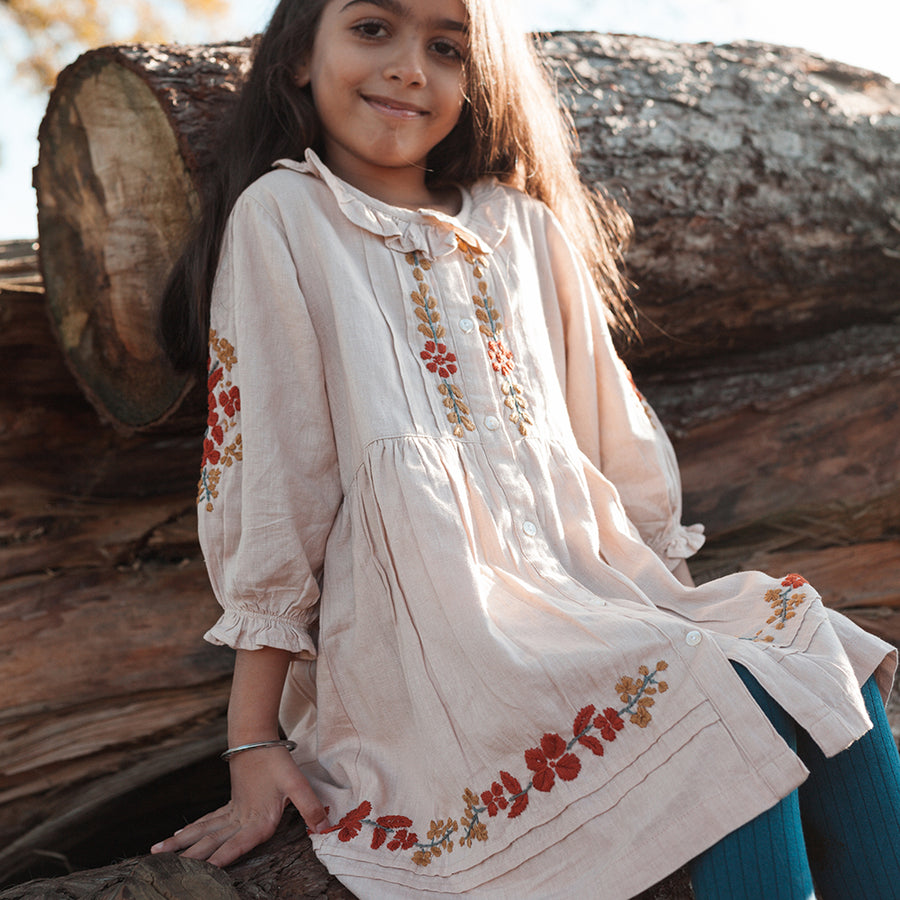 Lali :: Ivy Dress Moonlight Embroidery