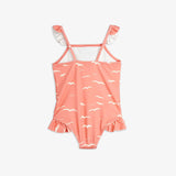 [Pre-Order] Mini Rodini :: Seagull aop frill swimsuit