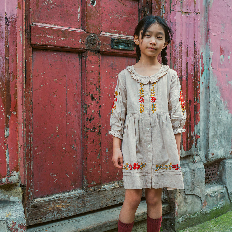 Lali :: Ivy Dress Moonlight Embroidery