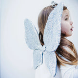 Mimi & Lula :: Sparkle Sequin Wings Siver