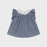 Louisiella :: Baby Hansely Blouse Deep Blue