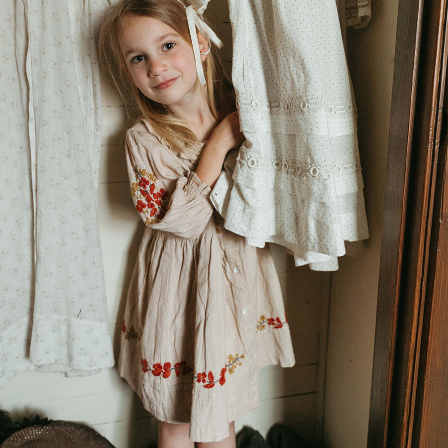 Lali :: Ivy Dress Moonlight Embroidery