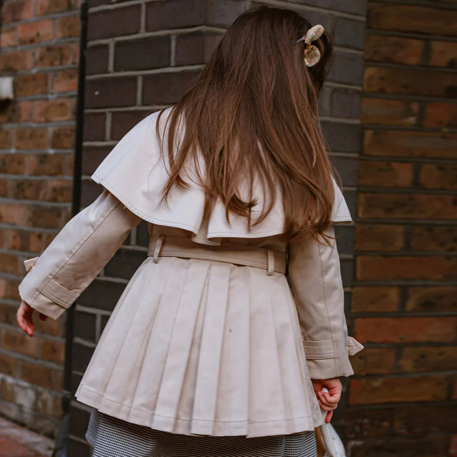 Happyology :: Pembroke Trench Coat Oatmeal