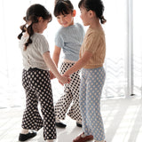 Mes Kids Des Fleurs :: Flared Trousers Black