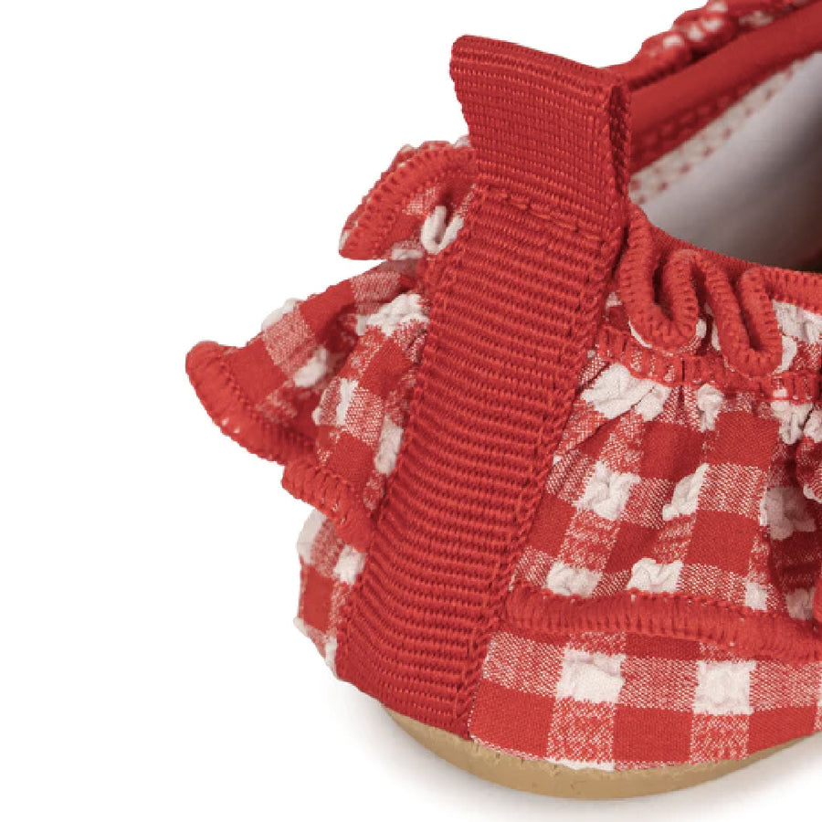 Konges Sloejd :: Soline Frill Swim Shoes Barbados Cherry