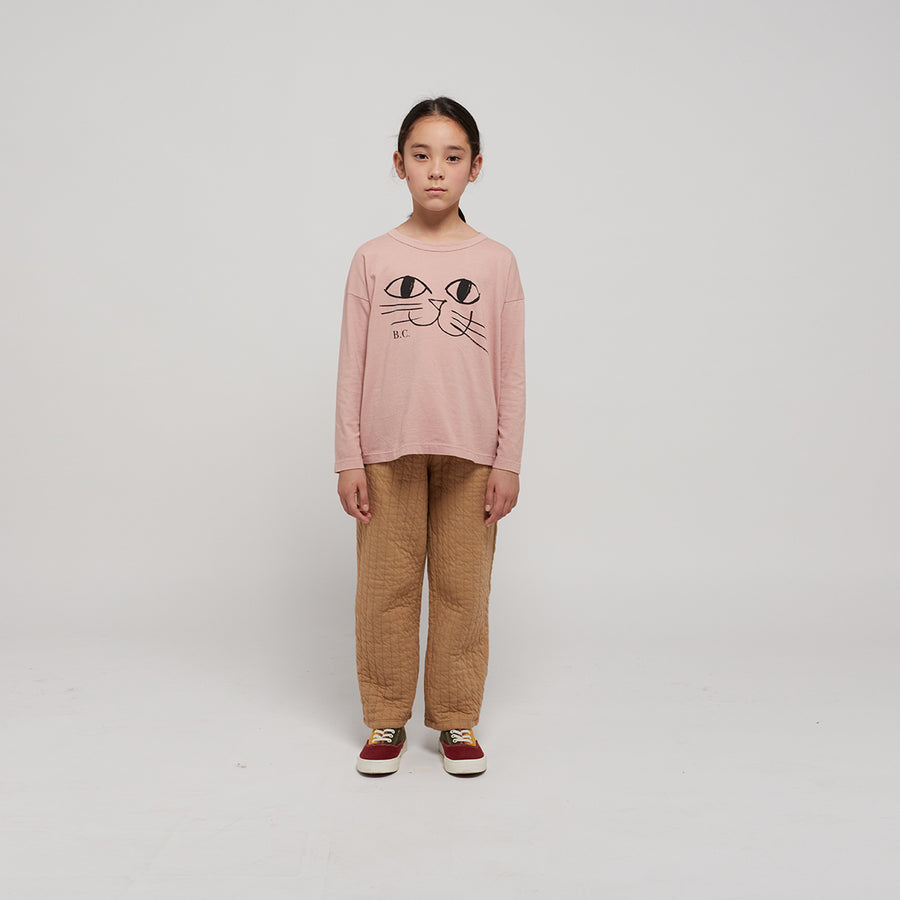 Bobo Choses :: Smiling Cat Long Sleeve T-Shirt