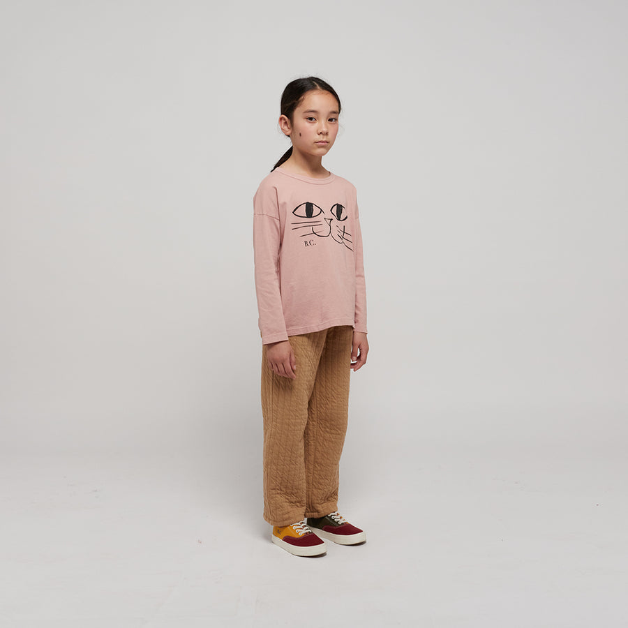 Bobo Choses :: Smiling Cat Long Sleeve T-Shirt