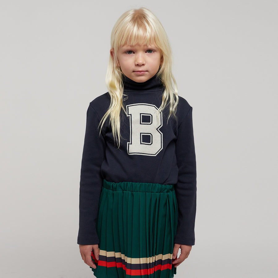 Bobo Choses :: Stripes Pleated Woven Skirt