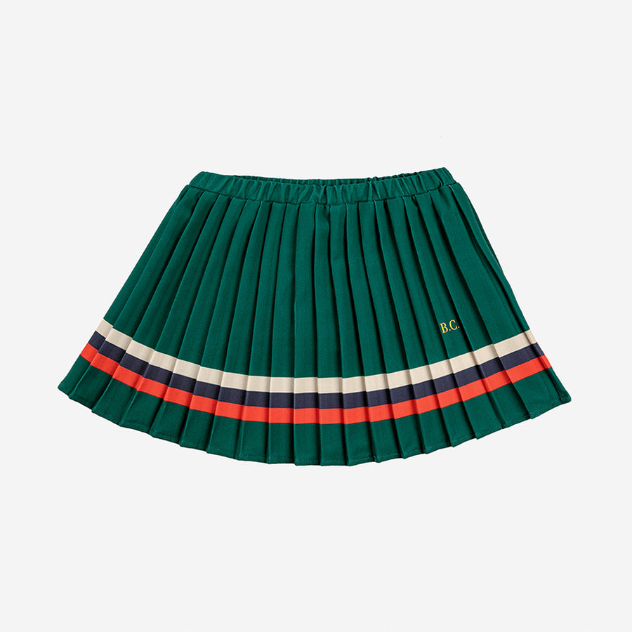 Bobo Choses :: Stripes Pleated Woven Skirt