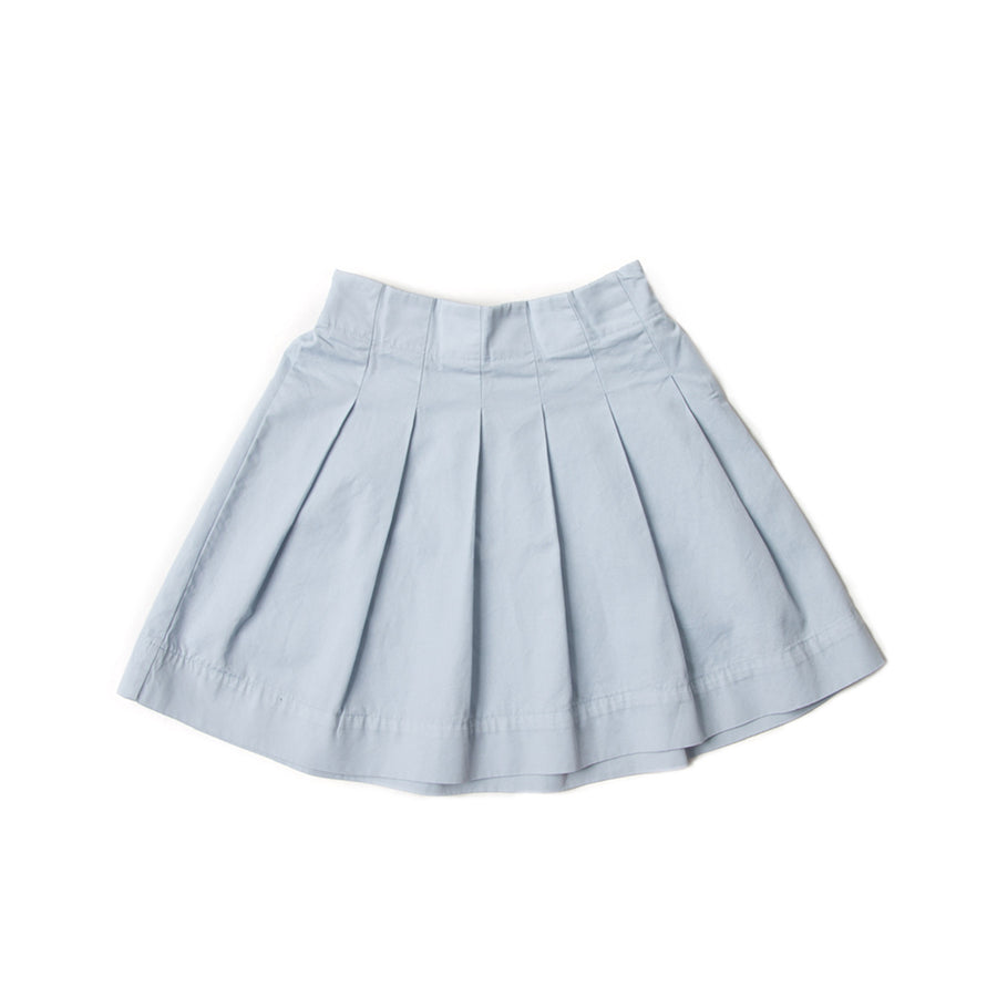 Long Live The Queen :: Pleated Skirt Pale Blue