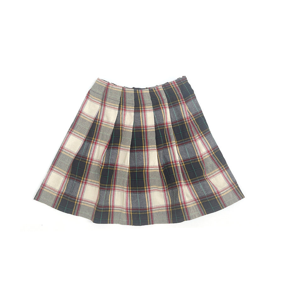 Long Live The Queen :: Pleated Skirt Limited Check