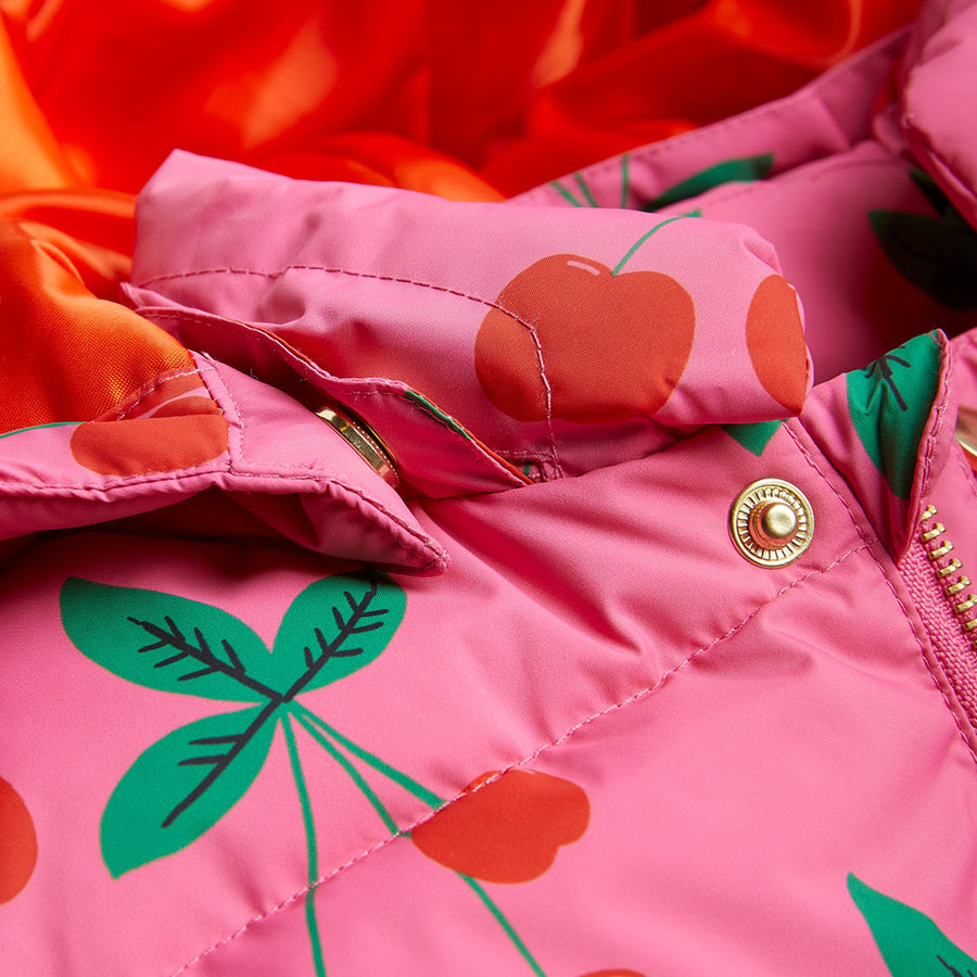 Mini Rodini :: Cherries Aop Puffer Jacket