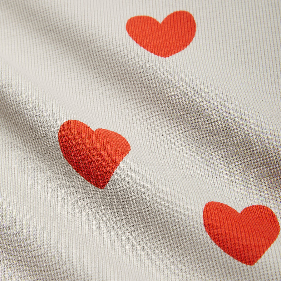 Mini Rodini :: Hearts Aop Turtleneck Ls Tee