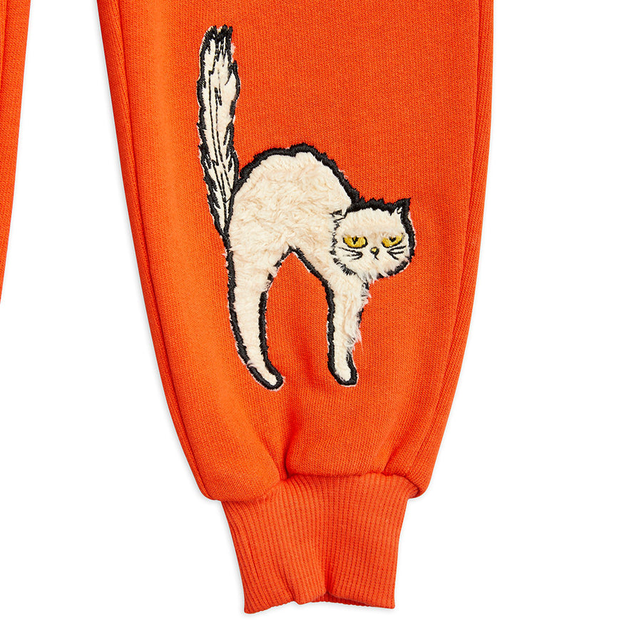Mini Rodini :: Angry Cat Application Sweatpants