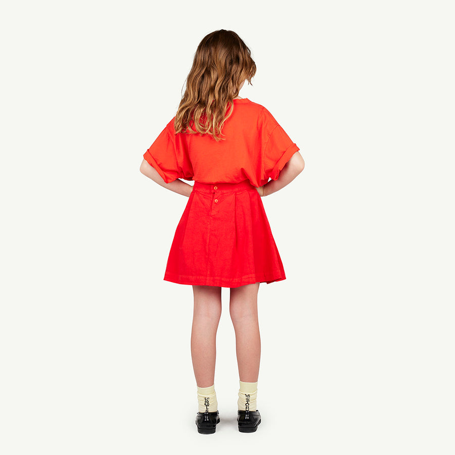 [Coming Soon] The Animals Observatory :: Turkey Kids Skirt Red Logo