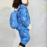 Mini Rodini - Violas Aop Citypuffer Blue